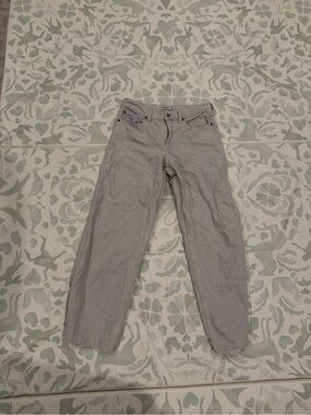Abercrombie & Fitch Light Gray Women's Jeans